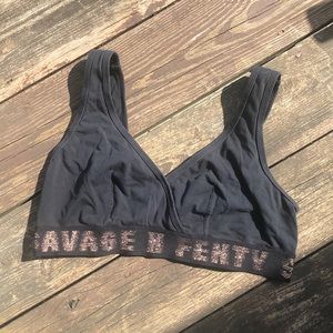 Black bralette-Savage X Fenty